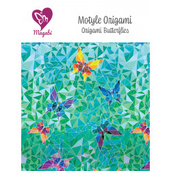 Magabi AIO L (12-18kg), wkład bawełna-konpie bez stay dry, Motyle Origami